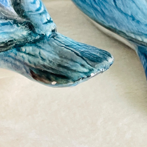 Porcelain Blue Jay Salt and Pepper Shakers - Picture 13 of 14